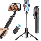 67" Cell Phone Selfie Stick Tripod Wireless Remote Extendable for iPhone/Android