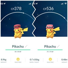 Pikachu Calem's or Serena's hat Costume Pokemon Gen1 Go Kanto Pok mon Kalos Tour