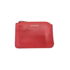 Acne Studios Coin Case PNK Ladies Wallet Card Organizer
