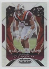 2021 Panini Prizm Draft Picks All-American Silver Prizm Caleb Farley #198 0c6