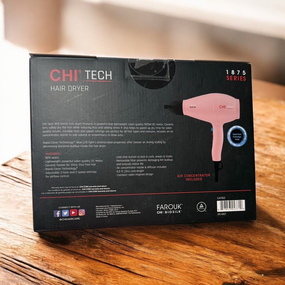 CHI Tech 1875 Series PINK / Very Rare NEW! | eBay