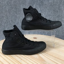 Converse Sneakers Unisex 4.5 Chuck Taylor High Top Canvas Streetwear Black