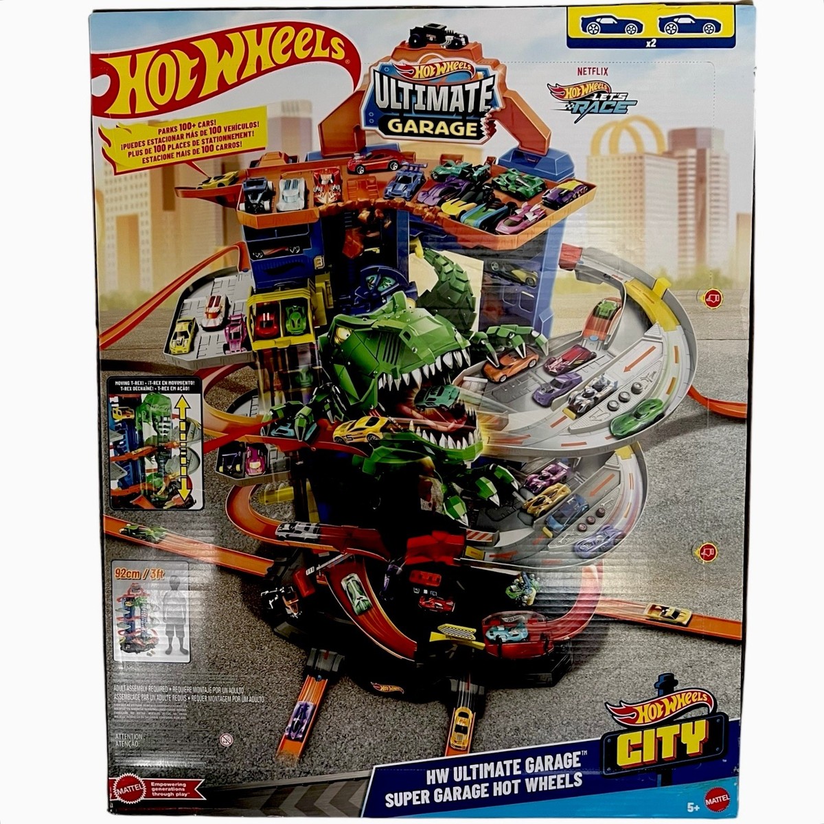 ミニカー Hot Wheels Ultimate Garage Amazon.com: Hot Wheels Ultimate Garage Track Set with 2 Toy