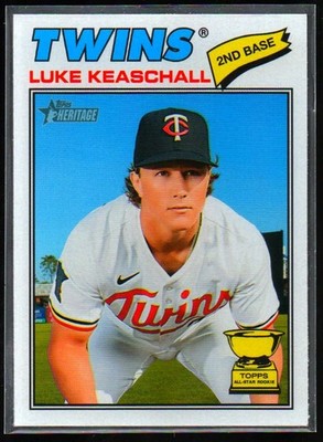 Luke Keaschall - 2026 Topps Heritage #116 All-Star Rookie Cup Minnesota Twins