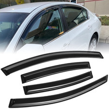 For 2007-2012 Nissan Sentra 4pcs Window Visors Vent Shade Rain Guards Fraklumqna For 2007-2012 Nissan Sentra 4pcs Window Visors Vent Shade Rain Guards Fraklumqna