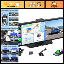 Carplay Screen for Car Portable CarPlay Android Auto 10.26" 4K 350 Rotation Da