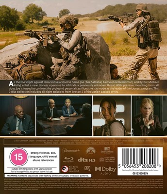 LIONESS Season Two Blu-Ray BRAND NEW (USA Compatible)