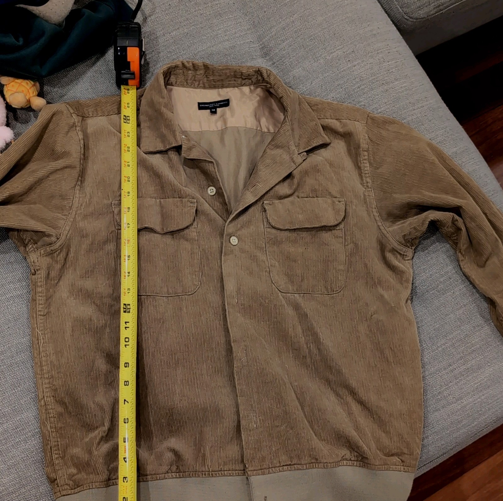 Engineered Garments Beige Cotton Button Pocket Ja… - image 7