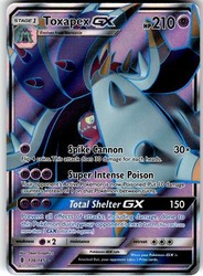 Toxapex GX (Full Art) 136/145 Guardians Rising