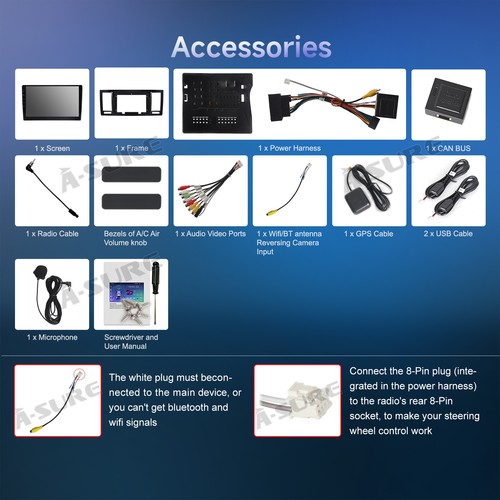 4+64G CarPlay For VW T6 Transporter 2016-21 Android 15 Stereo Radio GPS Headunit - Picture 13 of 13
