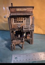 On30 scale Custom Built Up “U-Paul’s Gas” Structure Waterfront Weathered