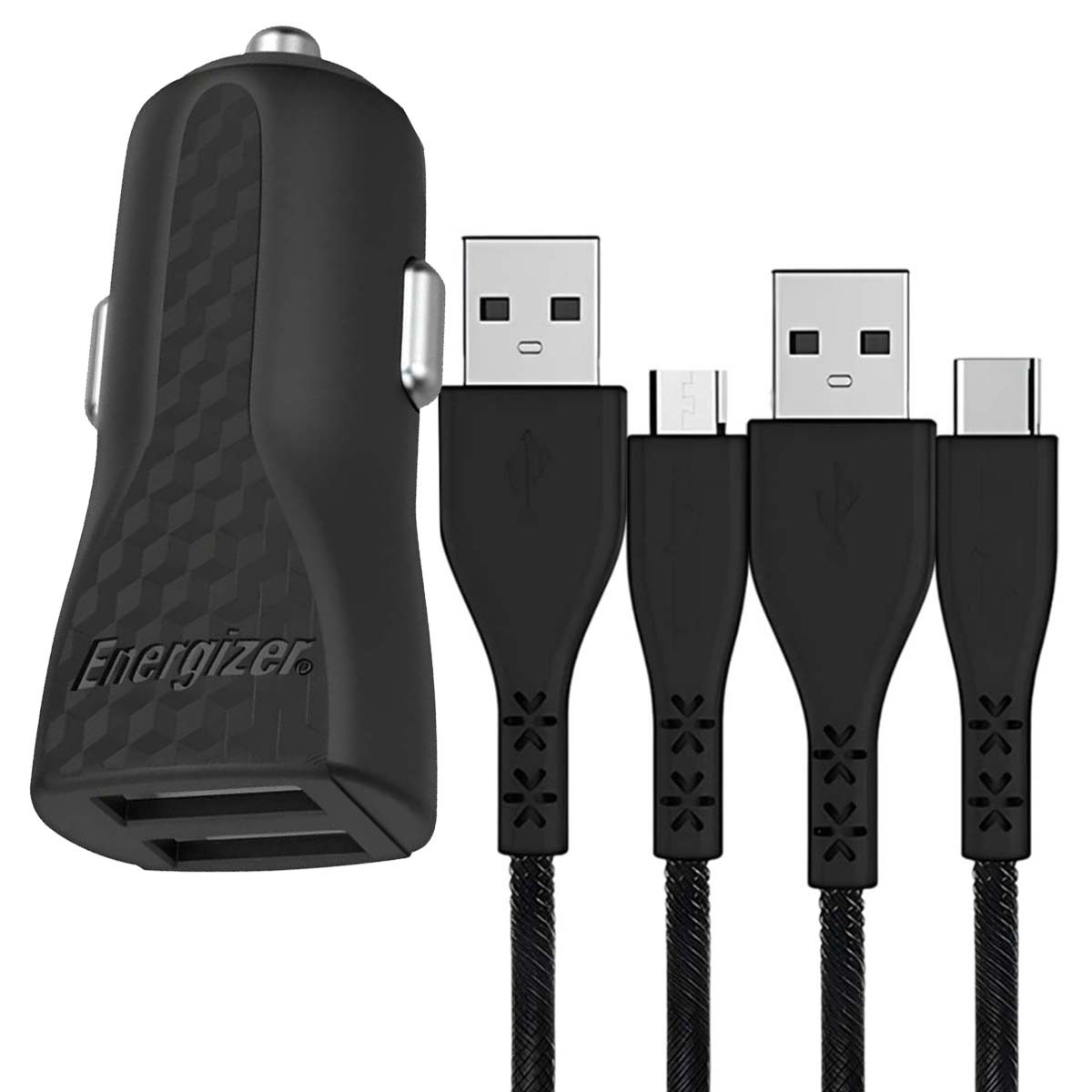 Batterie faible en route ? Chargeur allume-cigare Energizer 2.4A HardCase double USB