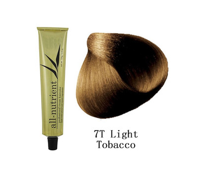 All-Nutrient Permanent Cream Hair Color - 7T Light Tobacco
