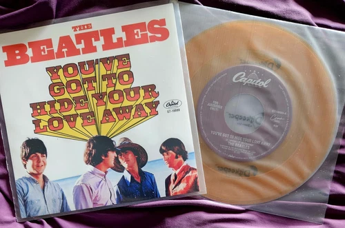 NEW! BEATLES MINT COLORED VINYL 45 FANTASY SLEEVE "You've Got To Hide..." YEAH!