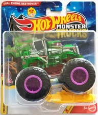 Hot Wheels - 2025 Monster Trucks Daul Engine Destroyer (BBJCD72)