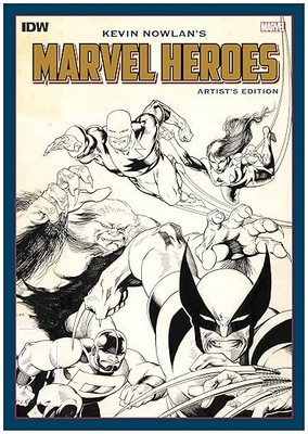 #ad Kevin Nowlan#x27;s Marvel Heroes Artist#x27;s Edition NEW SEALED Hardcover #V $30.00