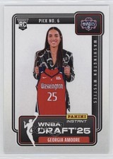 2025 Panini Instant WNBA Draft Night /1522 Georgia Amoore #DN-5 Rookie RC 0si4
