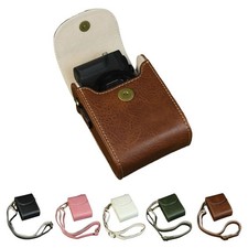 Universal camera pu leather bag black, brown, green, white, pink ,::'