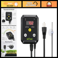Digital Thermostat Temperature Controller for Reptiles, Plants, Greenhouse, 40-1