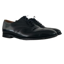 Church's Console personalizzata pelle di vitello lucida Oxford punta ala US 12 UK 11