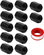 12pcs 3/4 Inch Double Female Hose Connector, Threaded PVC Coupling... 