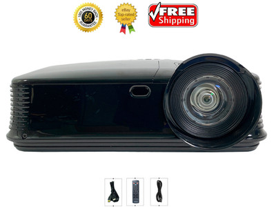 InFocus IN124ST DLP Projector 3000 ANSI  Home Theater PC 3D Ready HD HDMI Remote