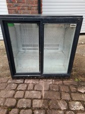 Rhino Monaco Double Sliding Door Commercial Bar Bottle Cooler Fridge