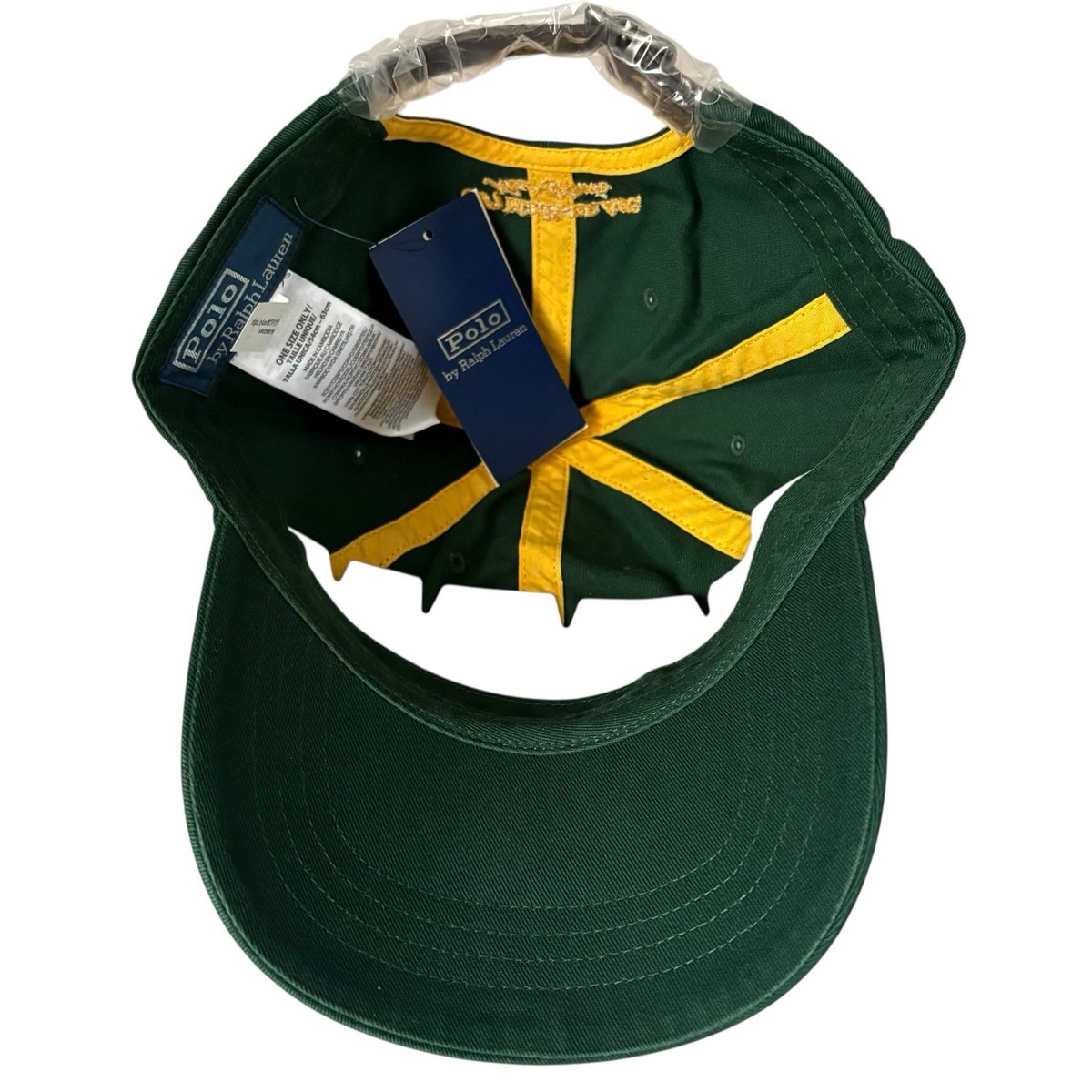 Vintage Ralph Lauren Polo Sport Green Baseball Cap One Size Polo Ralph Lauren Men main image 2