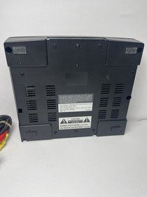 Sega Saturn Model 1 Video Game Console Black MK-80000A With Controller / Cables