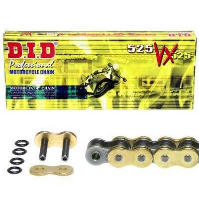 DID Kette extra verstärkt GOLD Honda CB 600 S Hornet, PC34, 2000-2001, offen ZJ
