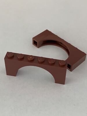 Lego Parts 15254 (2pcs) Raised Arch Bricks 1X6X3 Choose Color
