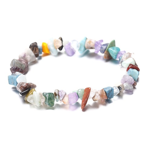 Charme Reiki Guérison Bracelets Pierre Cristal Puce Perlé Bracelet Cadeau - Picture 21 of 32