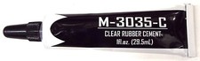Tube of Clear Speaker Repair Glue for all woofer cones, foam  rubber surrounds