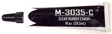 Tube of Clear Speaker Repair Glue for all woofer cones, foam & rubber surrounds