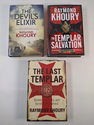 Raymond Khoury Sean Reilly Tess Chaykin Series Books 1 2 3 Limited Signed Ed 