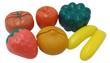 Play Food Sliced Fruits And Vegetables