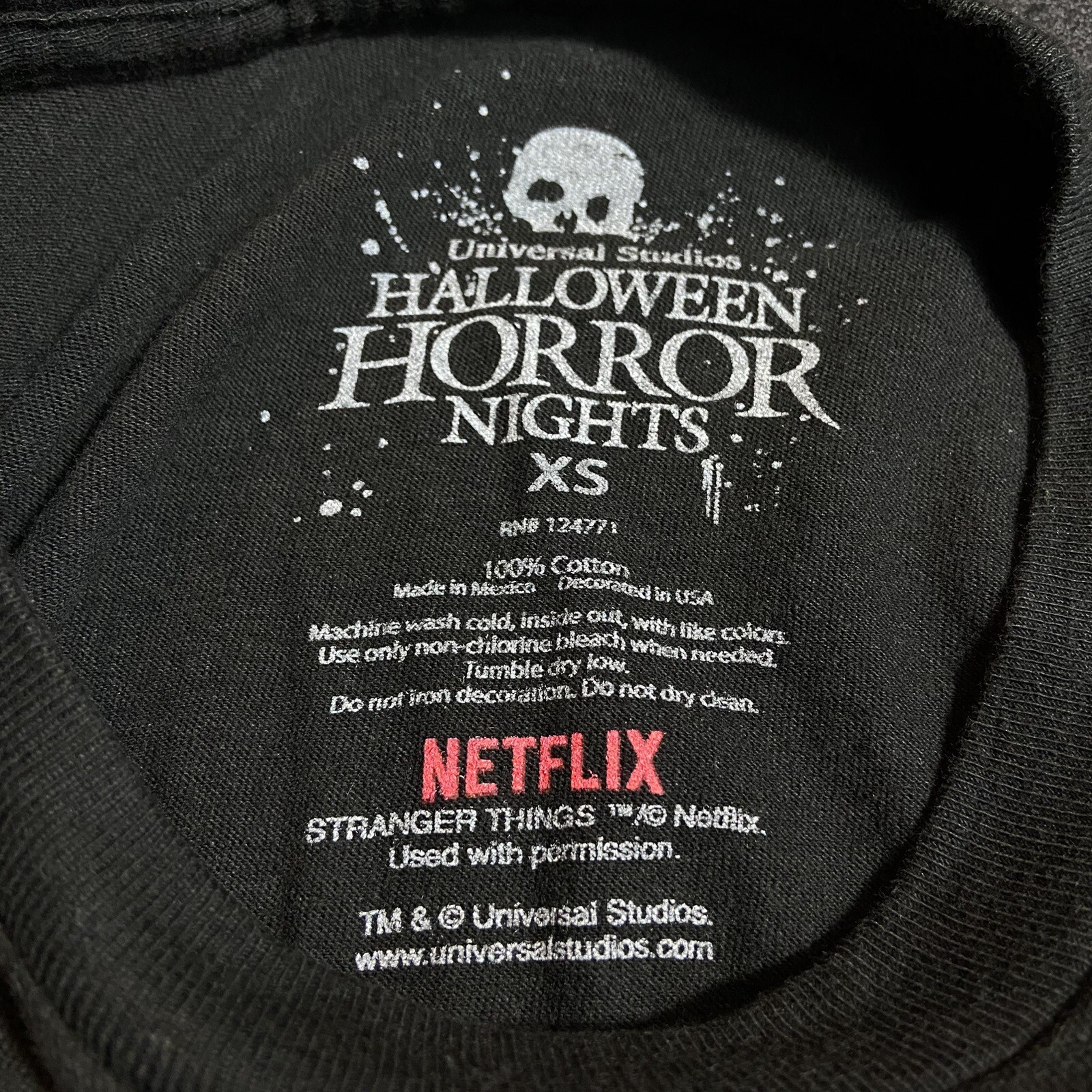 EXTRA SMALL Stranger Things Universal Halloween H… - image 2