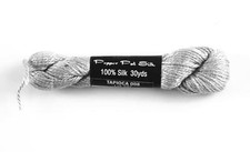 PEPPER POT SILK 008 Tapioca Gray Single Ply 30 Yd. Needlepoint Stitching Thread