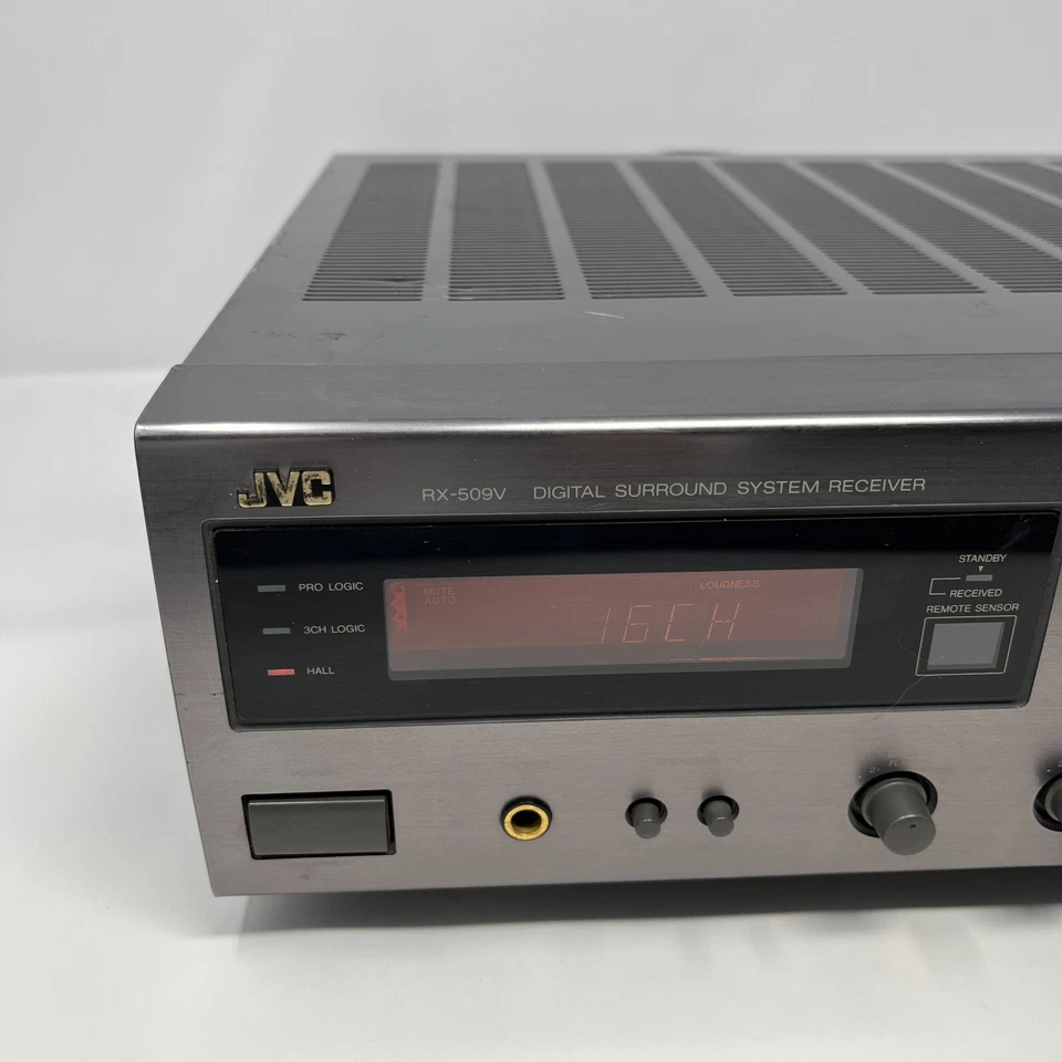 JVC RX-509V Digital Surround System Receiver TESTED - Image 4 of 4