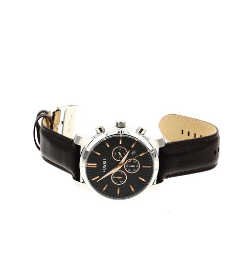 Fossil BQ1525 Leather Strap Chronograph 