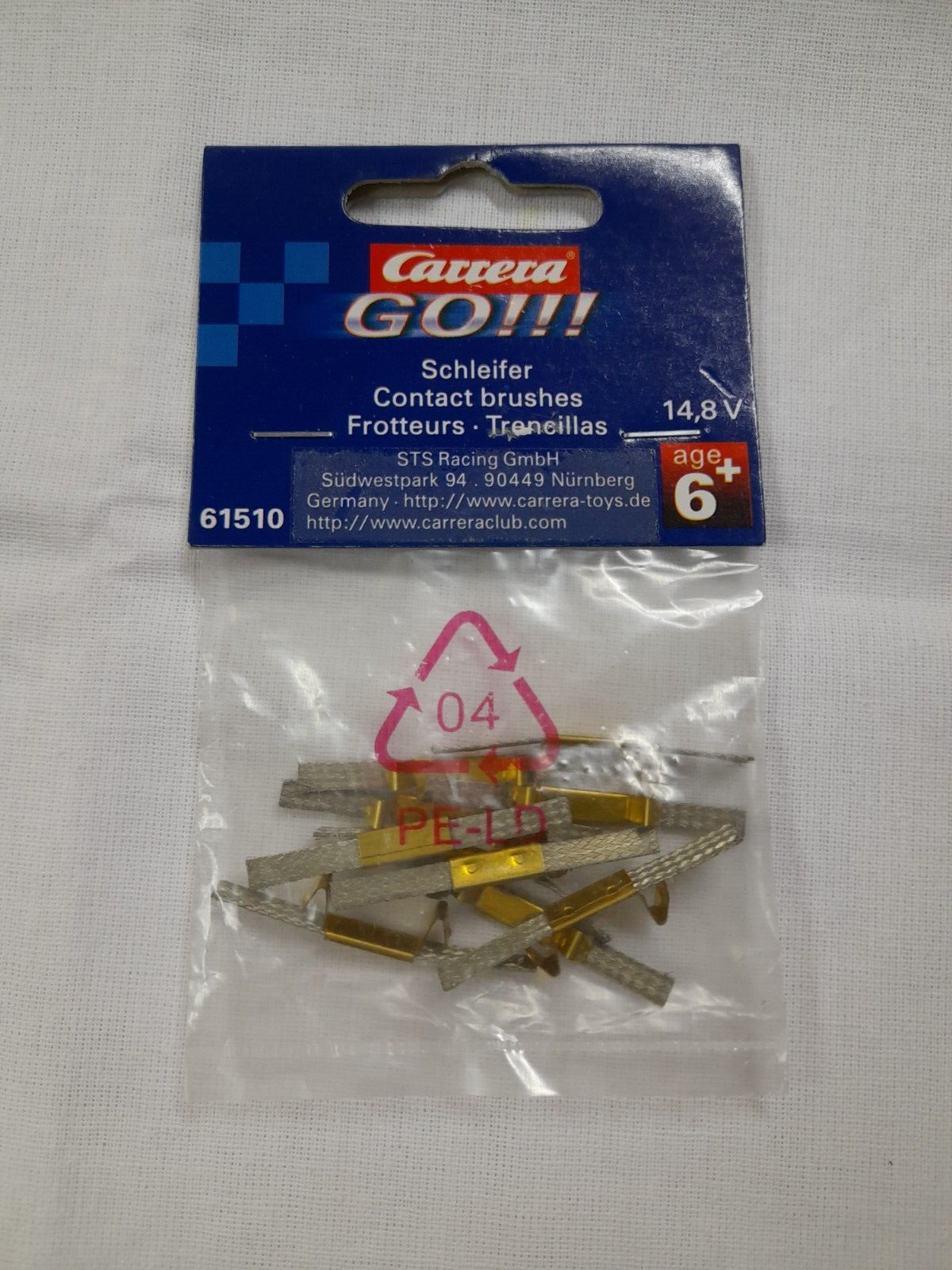 Carrera Go!!! 61510 Contatti striscianti + 6 anni