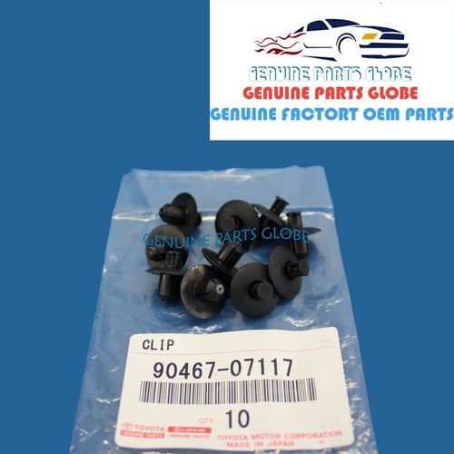 GENUINE TOYOTA CAMRY AVALON LEXUS CT200h GX470 ENGINE SIDE COVER CLIPS