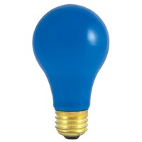 6 Pack - Bulbrite 60a/cb 60-watt Incandescent Standard A19, Md, Ceramic Blue on sale 6 Pack - Bulbrite 60a/cb 60-watt Incandescent Standard A19, Md, Ceramic Blue on sale