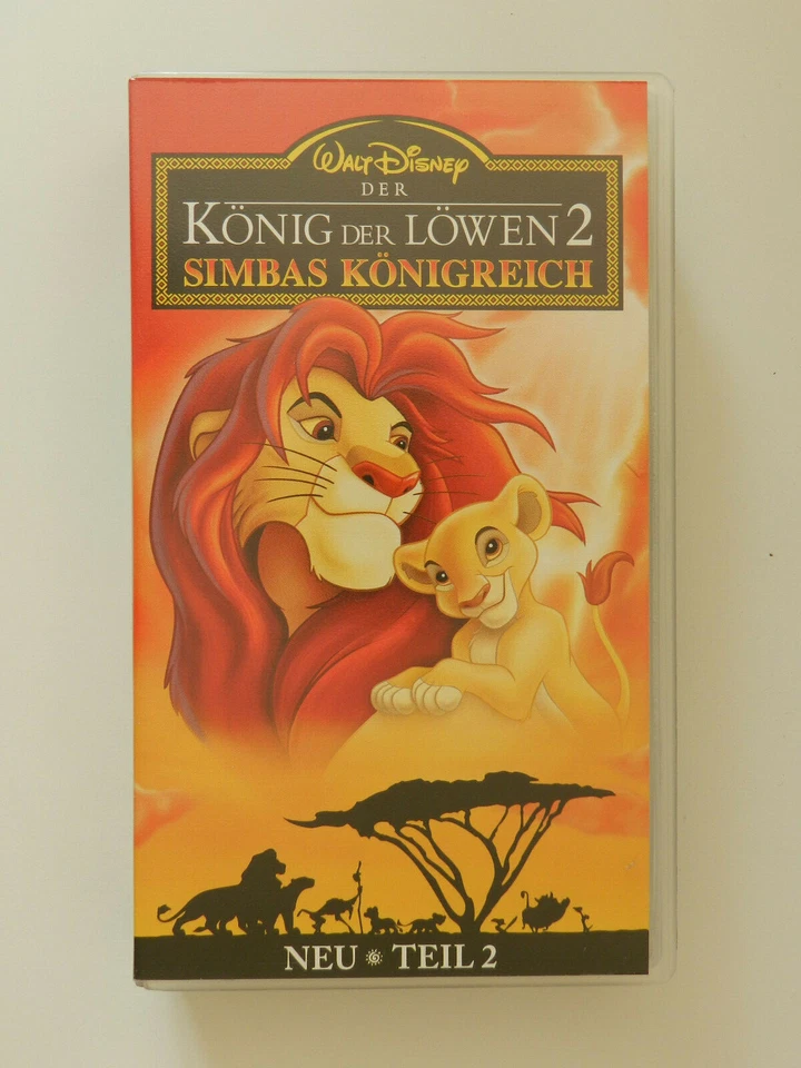 VHS Video Kassette Der König der Löwen Teil 2 Walt Disney Kinderfilm +++ - Bild 1 von 1
