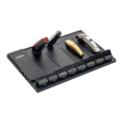 GAMMA + BARBER MAT AND STATION ORGANISER + MICRO-USB CABLE BLOCK (STYLECRAFT)