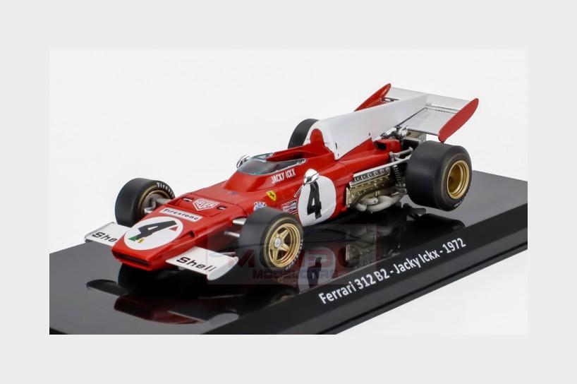 Miniature Ixo F1 Ferrari 312 B2 #4 - Jacky Ickx 1972 - Échelle 1/24 - LAF1788