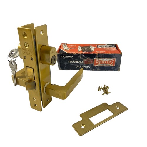REMANUFACTURED PENN #06944 ENTRY LOCK w/KEYS 7 3/4