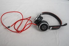 Jabra Evolve 40 UC Optimized Professional Wired Mono Headset - Black