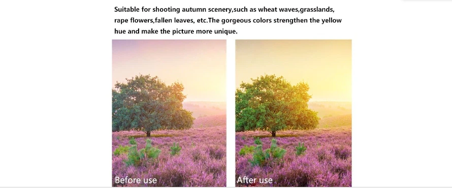 49mm Full Colour Yellow Filter For Ø49mm Lens Black and White Photography - Image 3 of 3