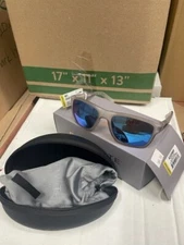 Wiley X Ovation Matte Slate Frame / Captivate Pol Blue Mirror - AC60VN09